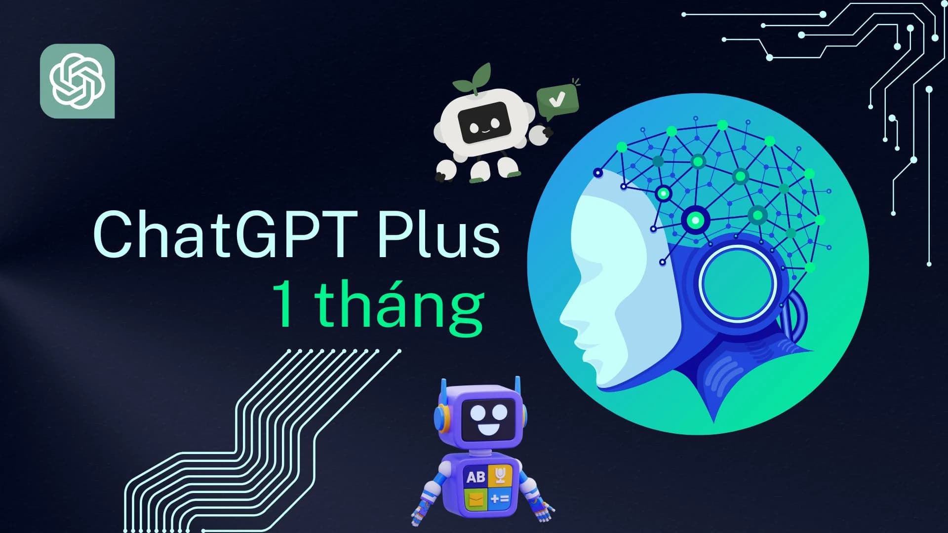 Tài Khoản Chat GPT PLus 1 Tháng  Dùng Chung - Mua tại EZSub Shop