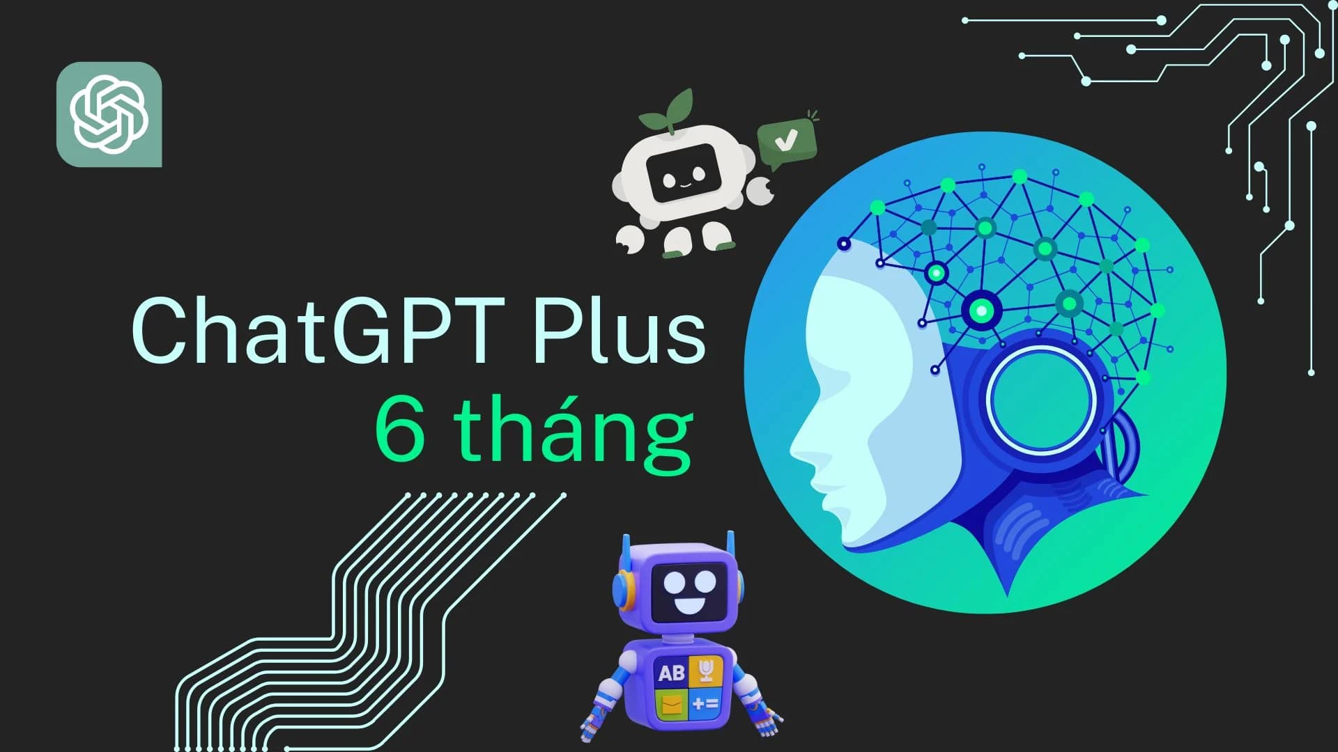 Tài Khoản Chat GPT PLus 6 Tháng  Dùng Chung - Mua tại EZSub Shop