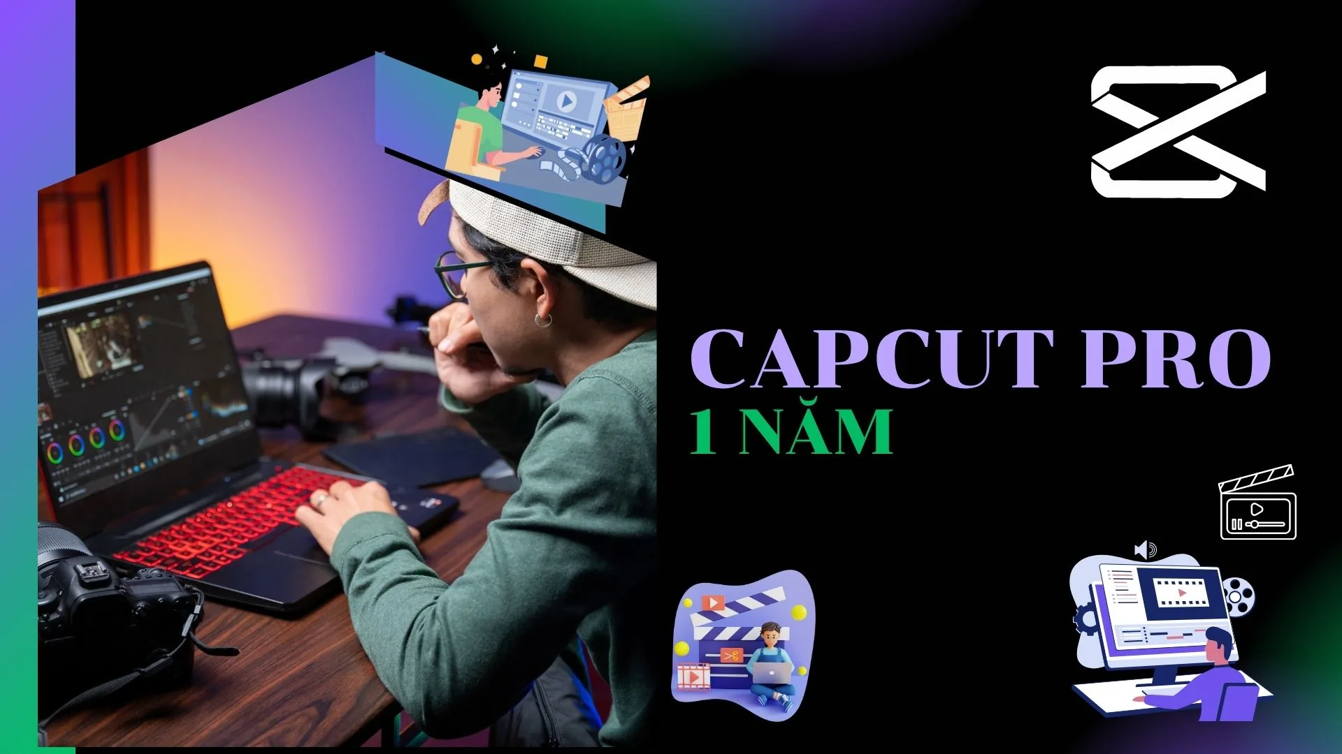Tài Khoản Capcut Pro Chính Chủ 1 Năm - Mua tại EZSub Shop
